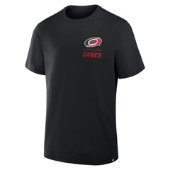 Carolina Hurricanes Fanatics Crash The Net Legacy T-Shirt - Black - NHL