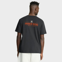 Anaheim Ducks Fanatics Crash The Net Legacy T-Shirt - Black - NHL