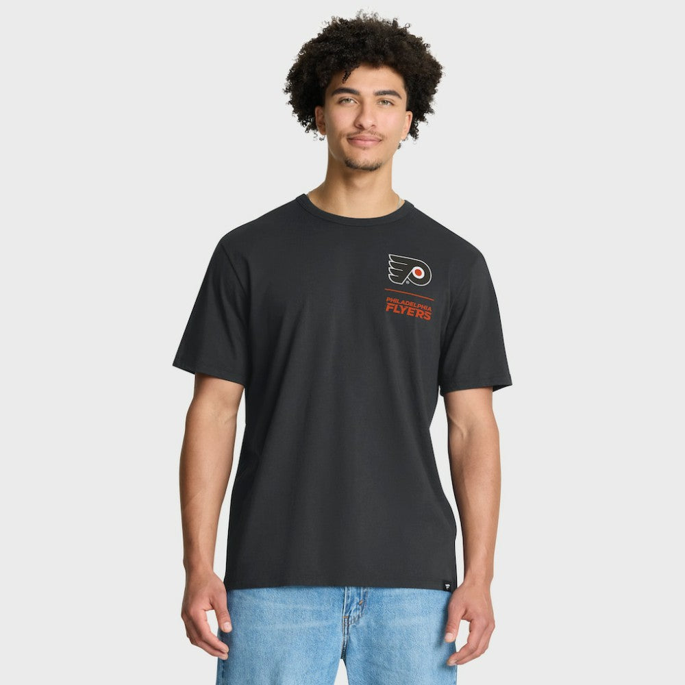 Philadelphia Flyers Fanatics Crash The Net Legacy T-Shirt - Black - NHL