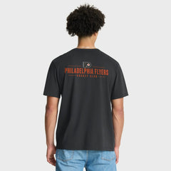 Philadelphia Flyers Fanatics Crash The Net Legacy T-Shirt - Black - NHL