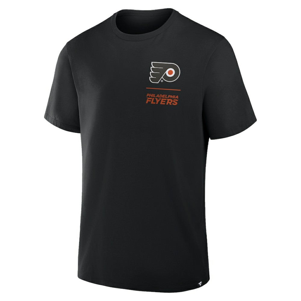 Philadelphia Flyers Fanatics Crash The Net Legacy T-Shirt - Black - NHL