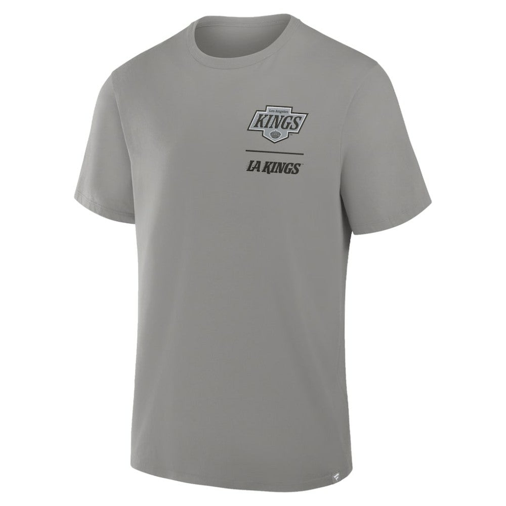 Los Angeles Kings Fanatics Crash The Net Legacy T-Shirt - Gray - NHL