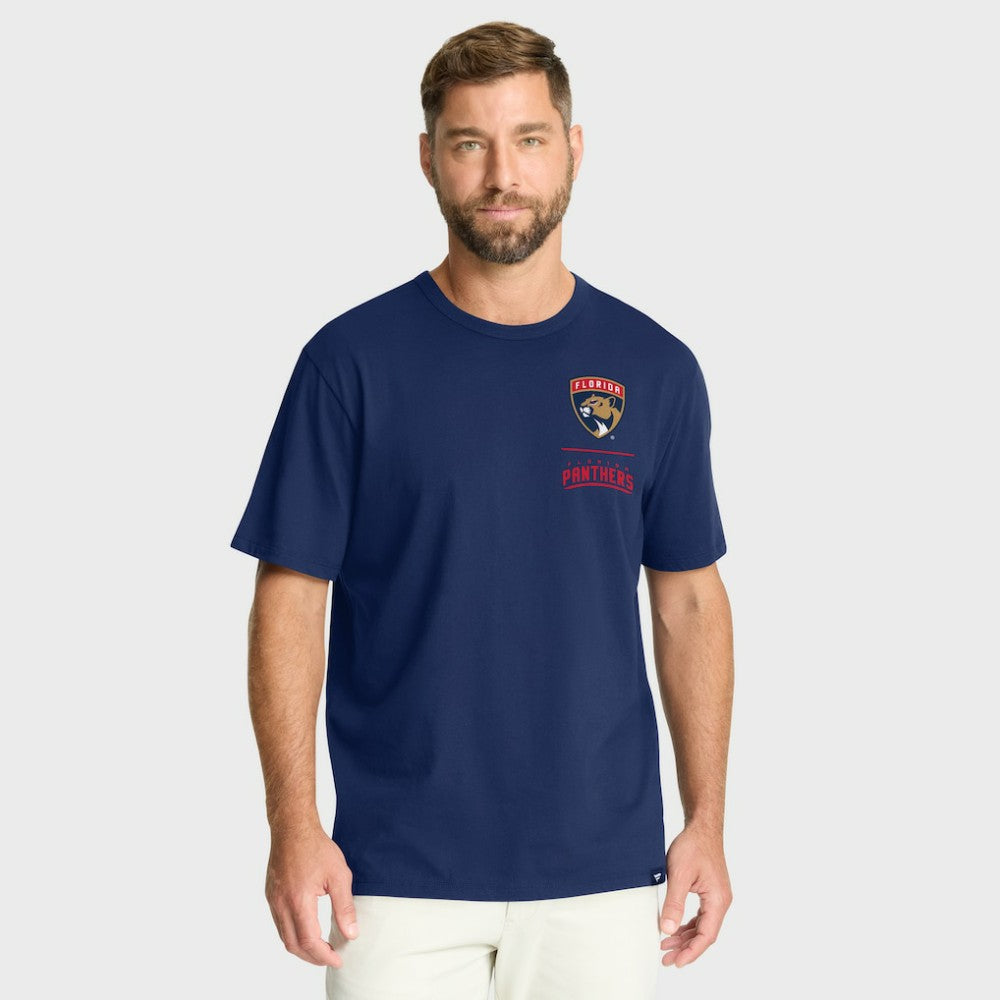Florida Panthers Fanatics Crash The Net Legacy T-Shirt - Navy - NHL