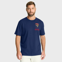 Florida Panthers Fanatics Crash The Net Legacy T-Shirt - Navy - NHL