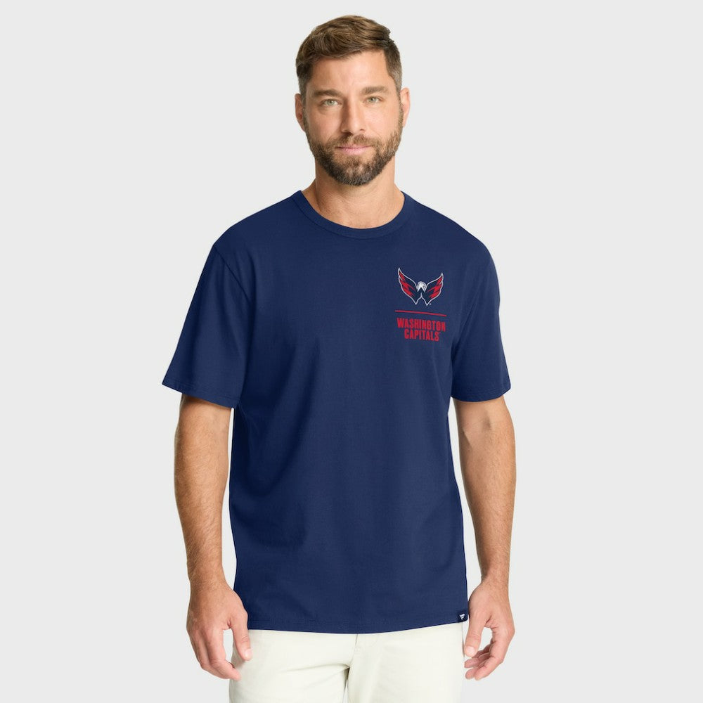Washington Capitals Fanatics Crash The Net Legacy T-Shirt - Navy - NHL
