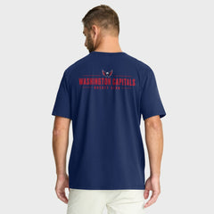 Washington Capitals Fanatics Crash The Net Legacy T-Shirt - Navy - NHL