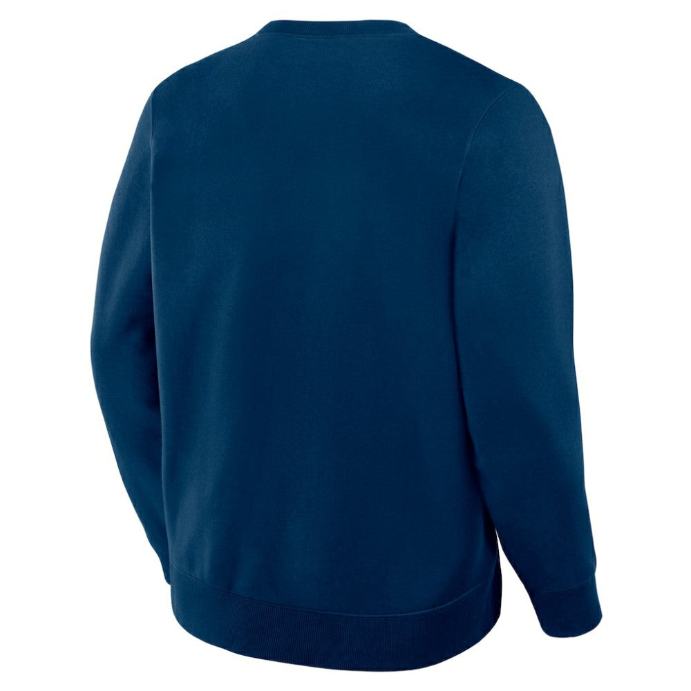 Seattle Kraken Fanatics Stickler Sweatshirt - Deep Sea Blue - NHL