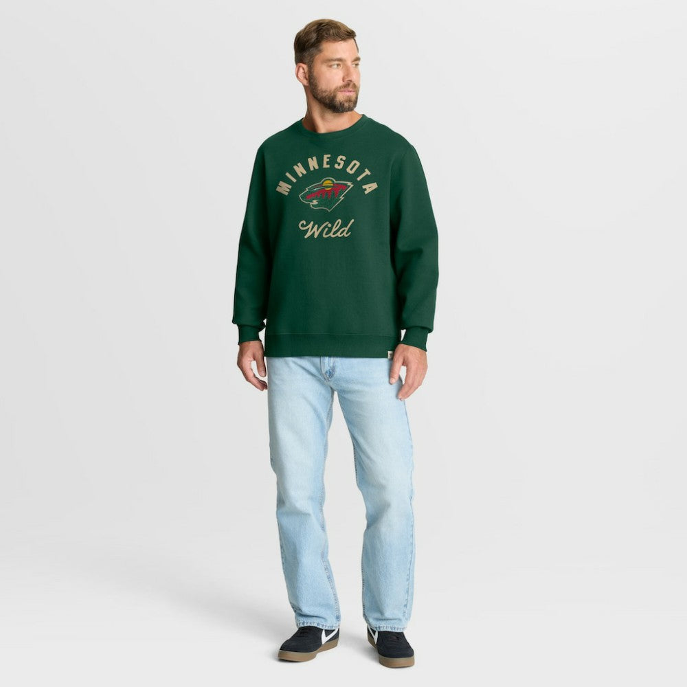 Minnesota Wild Fanatics  Stickler Sweatshirt - Green - NHL