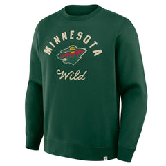 Minnesota Wild Fanatics  Stickler Sweatshirt - Green - NHL