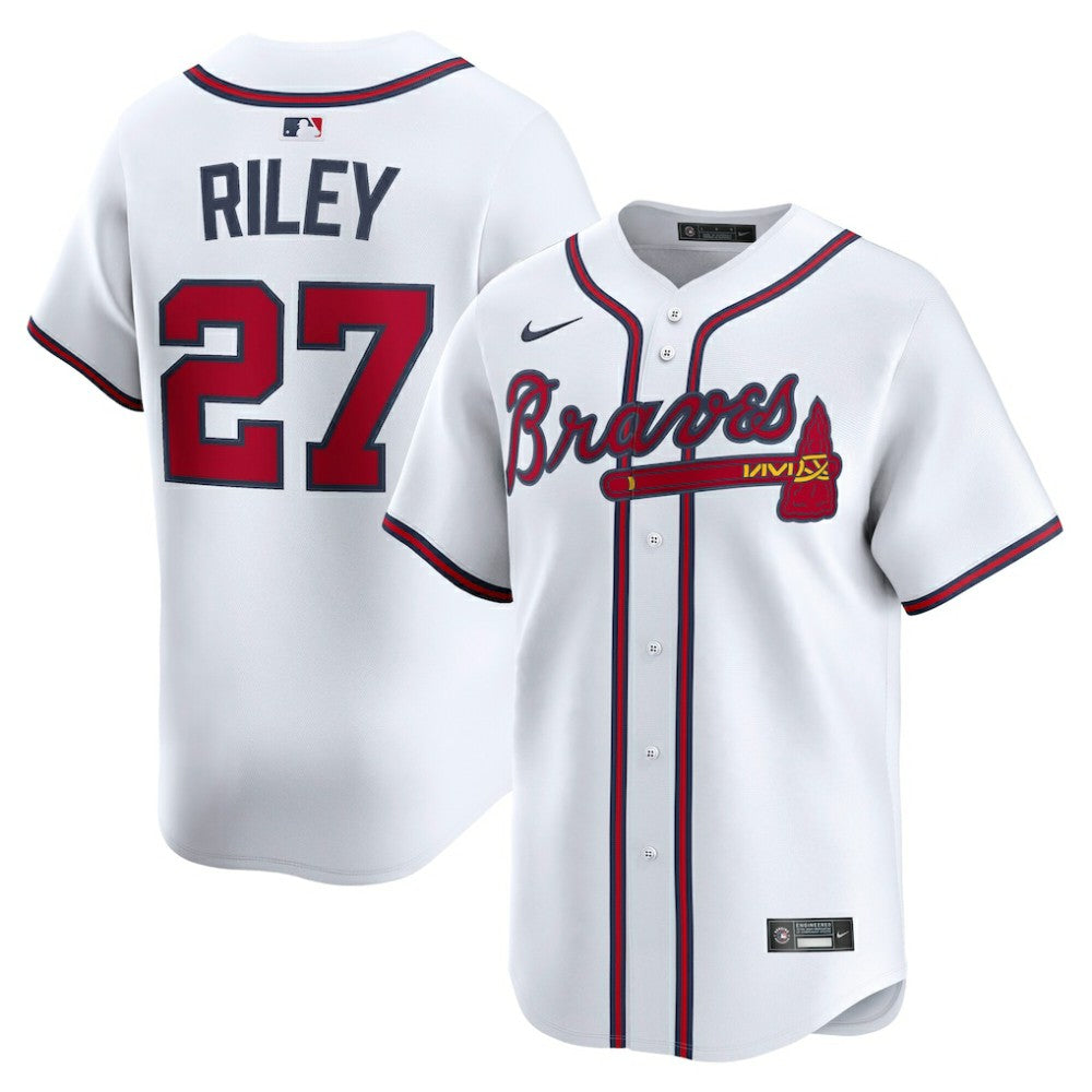 Austin Riley Atlanta Braves Nike Home Limited Player Jersey - MLB