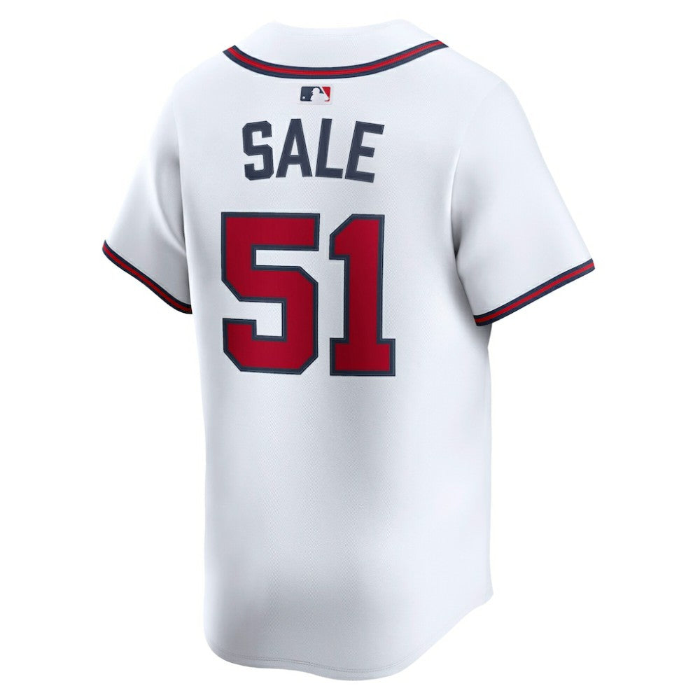 Chris Sale Atlanta Braves Nike Home Limited Player Jersey - MLB