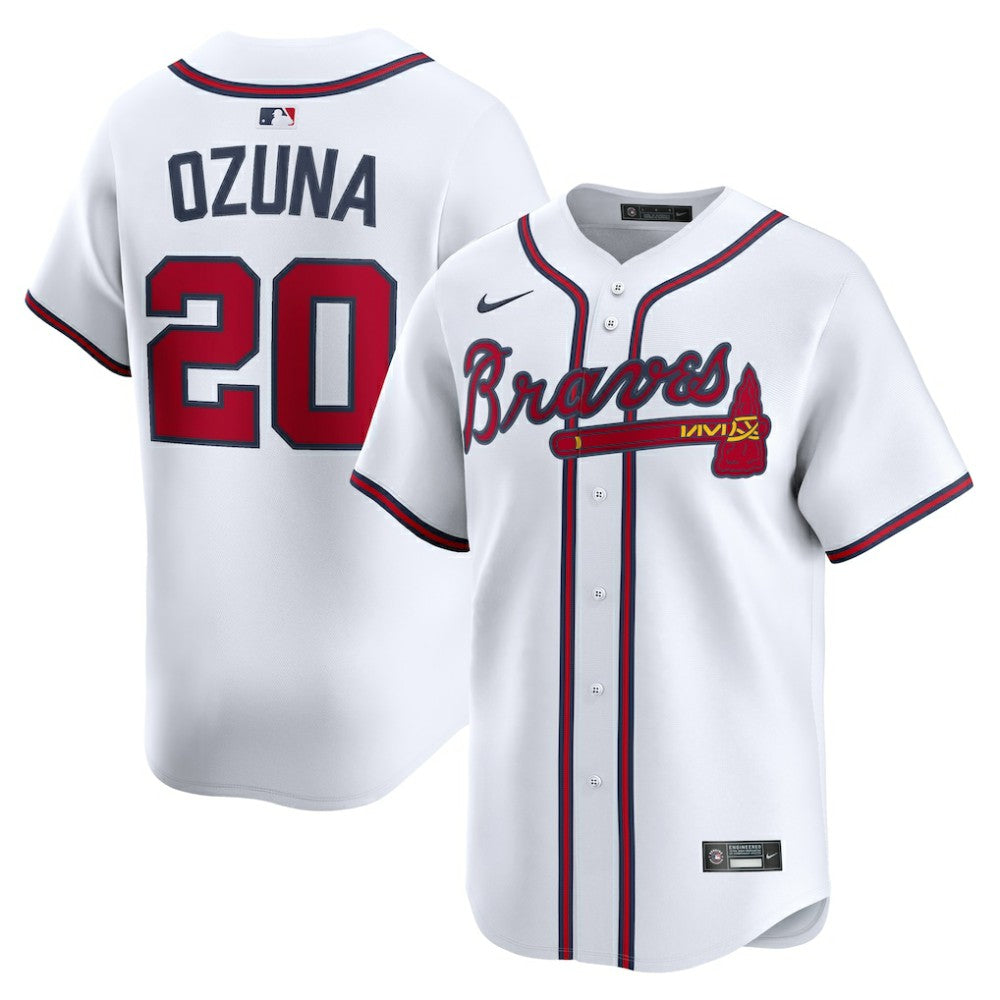 Marcell Ozuna Atlanta Braves Nike Home Limited Player Jersey - MLB