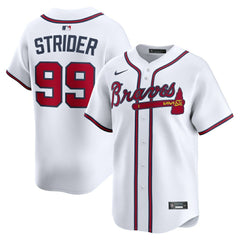 Spencer Strider Atlanta Braves Nike Home Limited Player Jersey - MLB