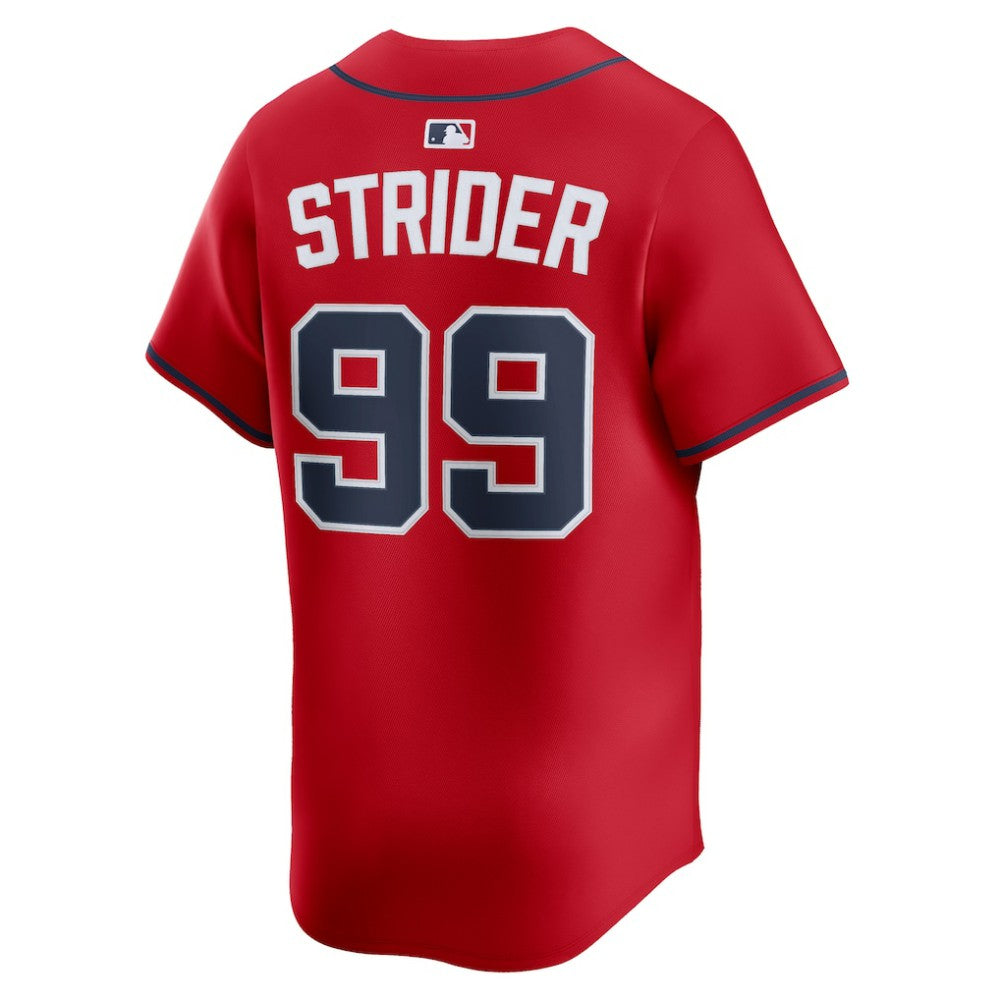 Spencer Strider Atlanta Braves Nike Alternate Limited Player Jersey - MLB