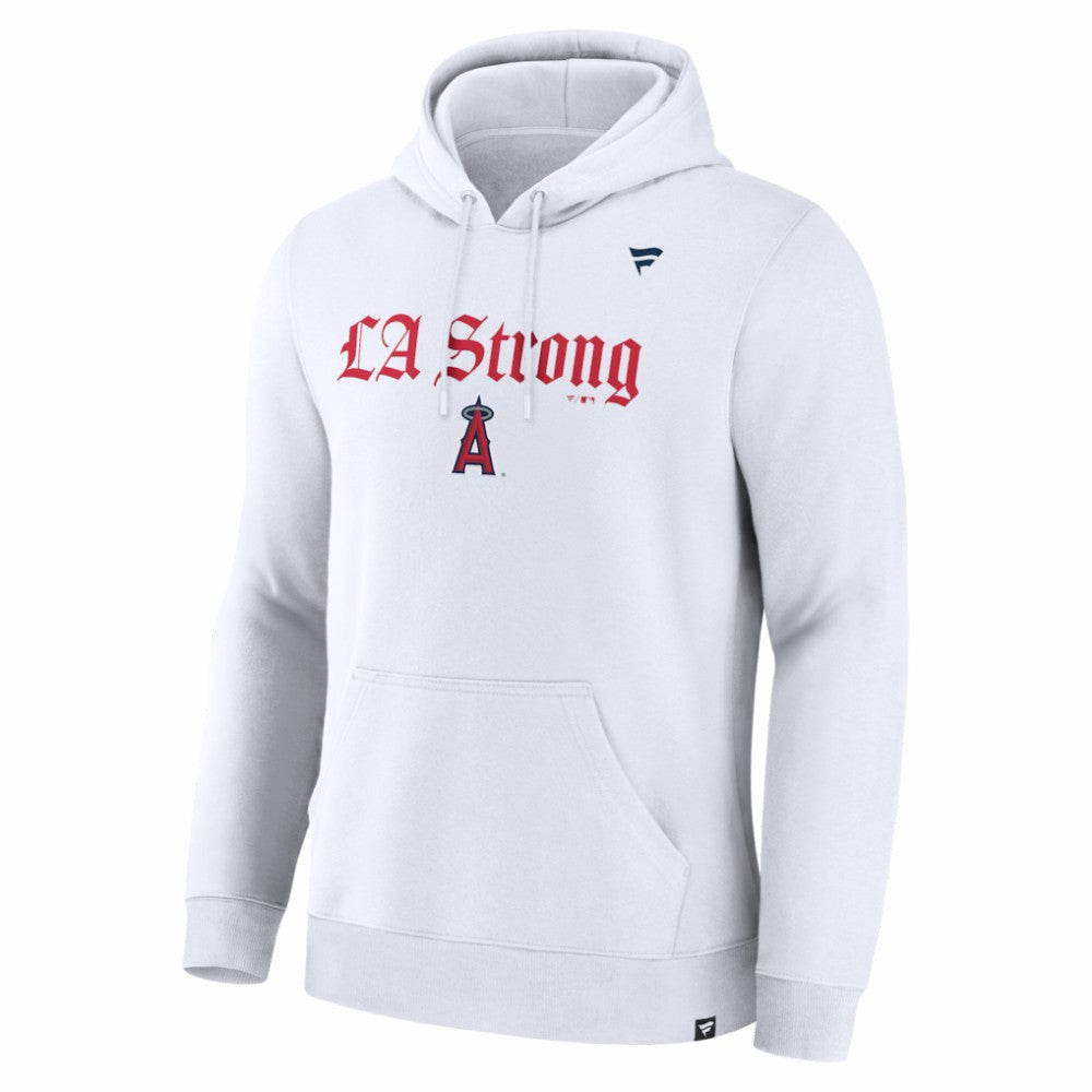 Los Angeles Angels Fanatics Unisex LA Strong Premium Fleece Pullover Hoodie - MLB