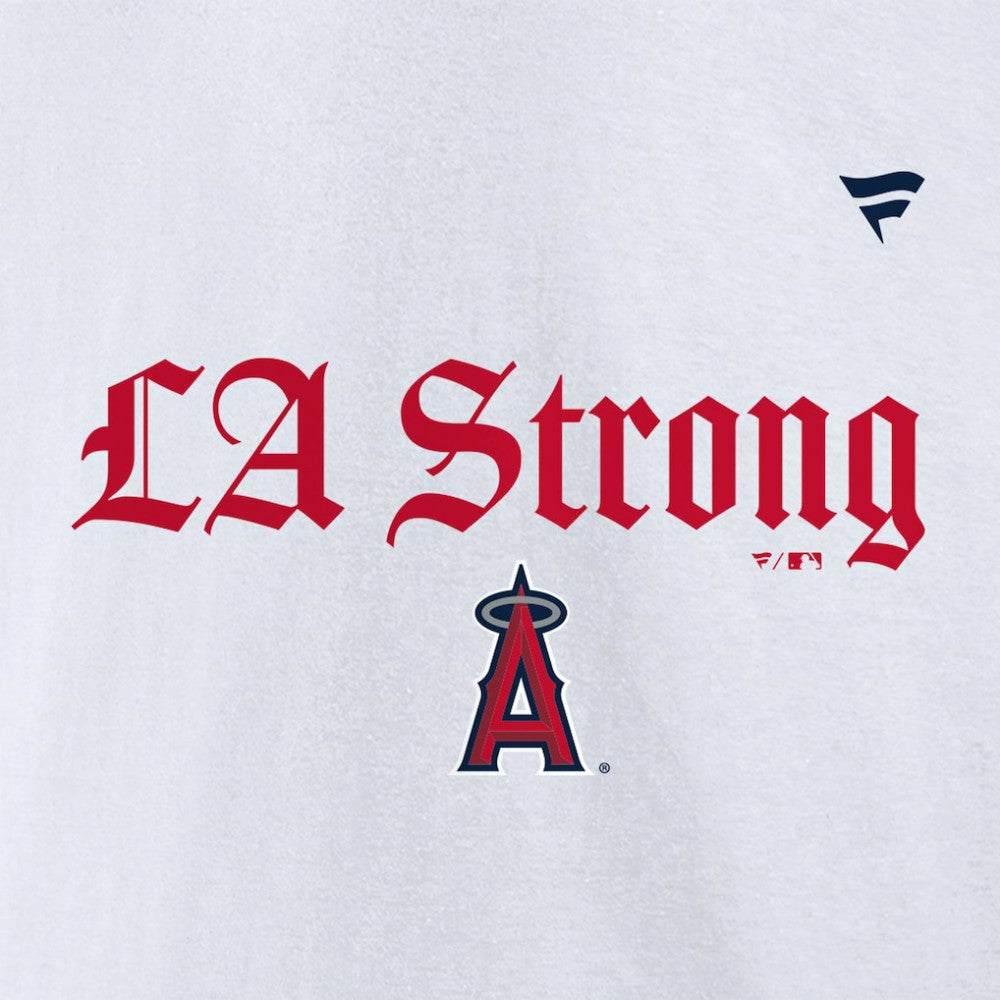 Los Angeles Angels Fanatics Unisex LA Strong Premium Fleece Pullover Hoodie - MLB