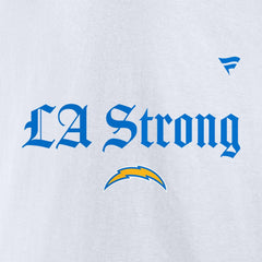 Los Angeles Chargers Unisex LA Strong Premium Fleece Pullover Hoodie White | Fanatics
