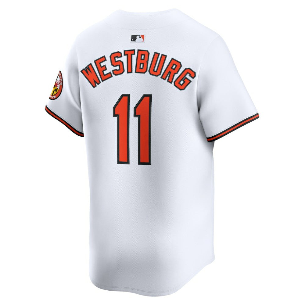 Jordan Westburg Baltimore Orioles Nike Home Limited Player Jersey - MLB