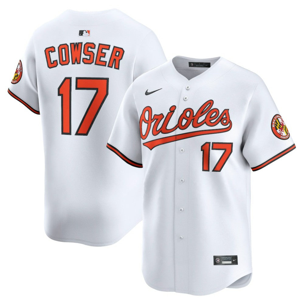 Colton Cowser Baltimore Orioles Nike Home Limited Player Jersey - MLB
