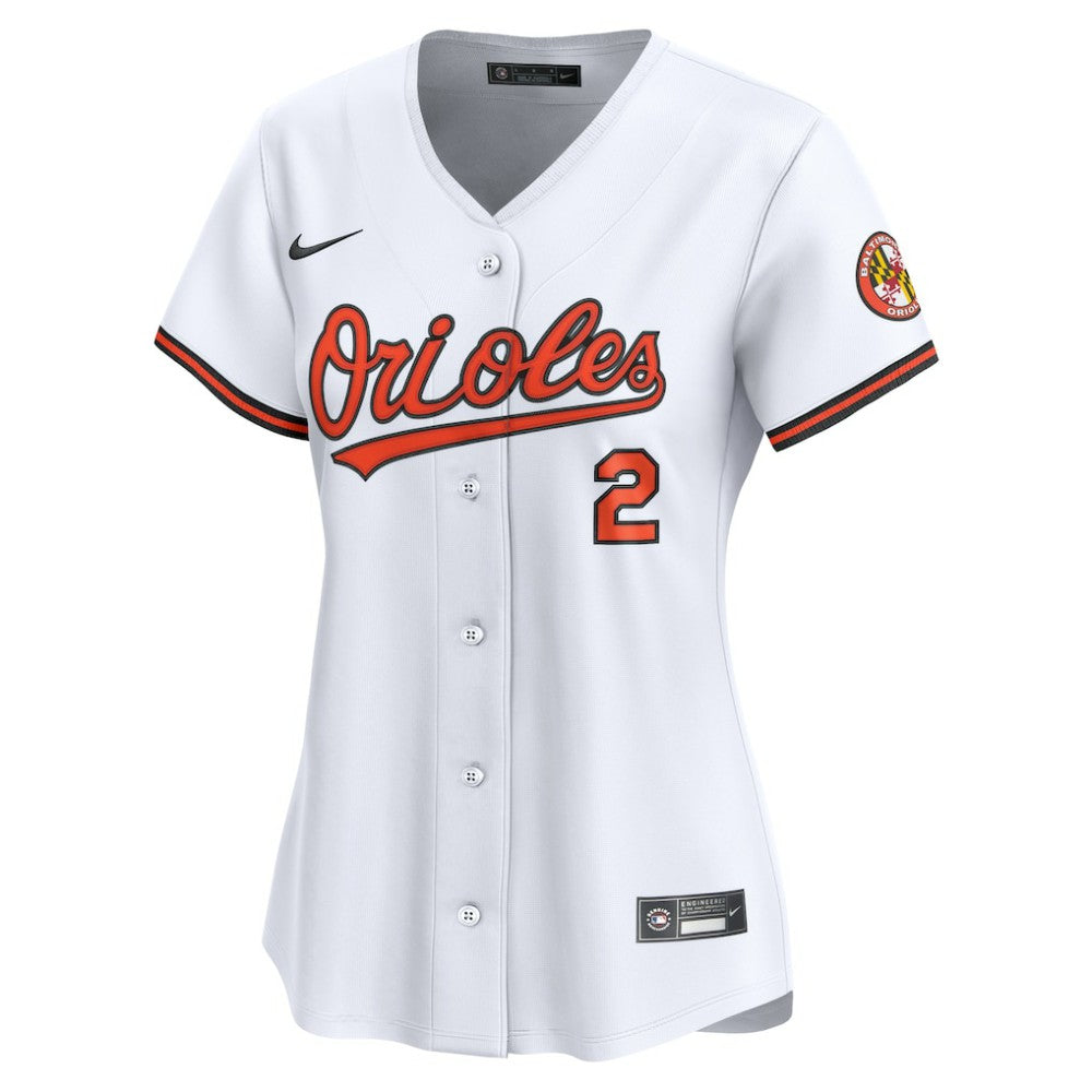 Gunnar Henderson Baltimore Orioles Nike Women's Home Limited Player Jersey - MLB