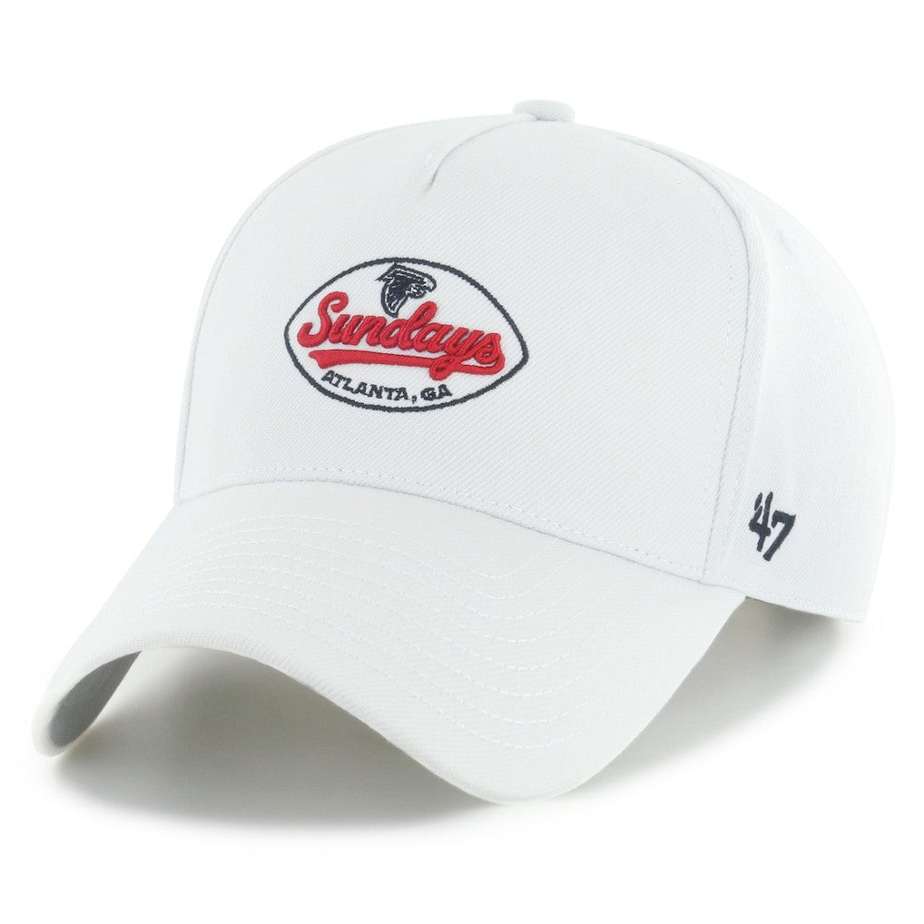 Atlanta Falcons '47 Sundays Offside Adjustable Hat White | 47 brand