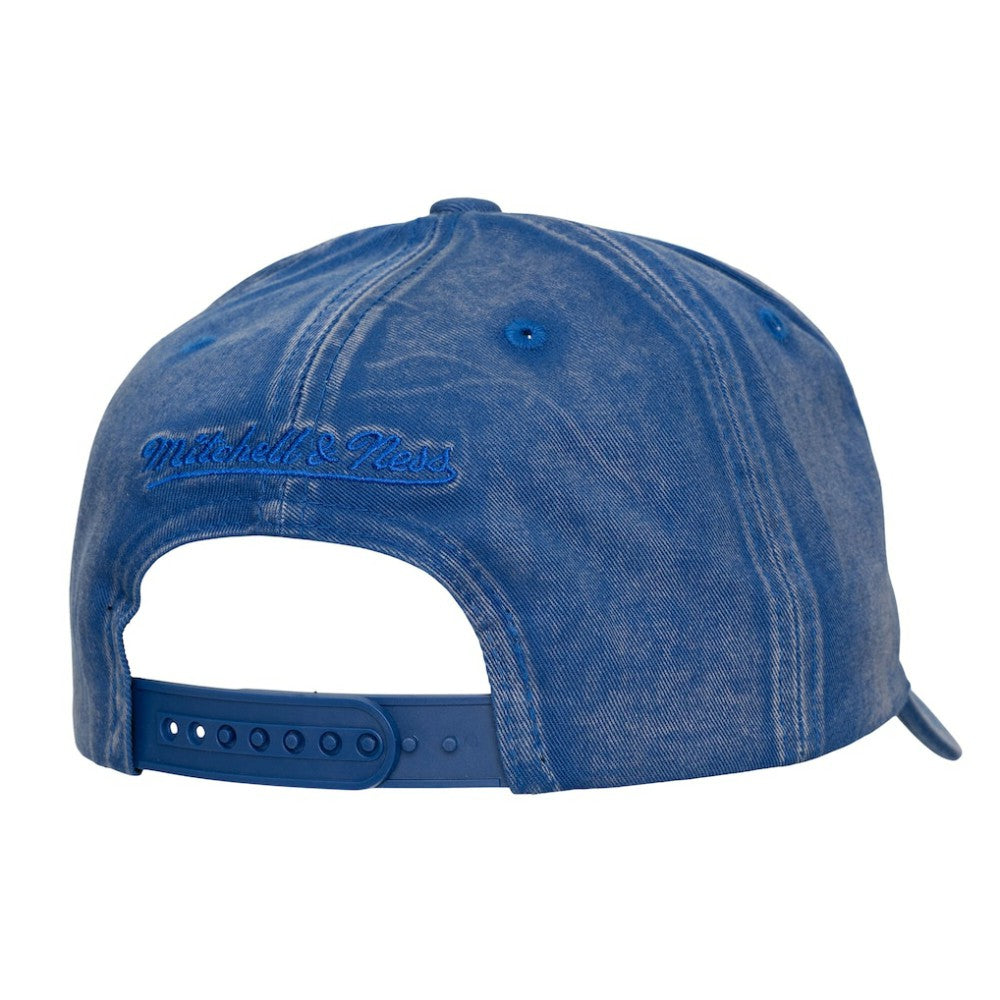 New York Rangers Mitchell & Ness Downtown Snow Wash Pro-Crown Adjustable Hat - Blue - NHL