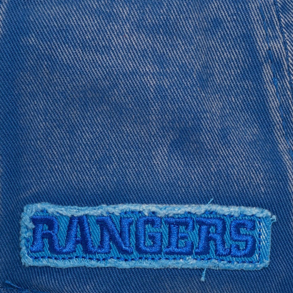 New York Rangers Mitchell & Ness Downtown Snow Wash Pro-Crown Adjustable Hat - Blue - NHL