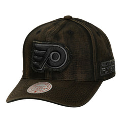 Philadelphia Flyers Mitchell & Ness Downtown Snow Wash Pro-Crown Adjustable Hat - Black - NHL