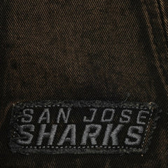 San Jose Sharks Mitchell & Ness Downtown Snow Wash Pro-Crown Adjustable Hat - Black - NHL