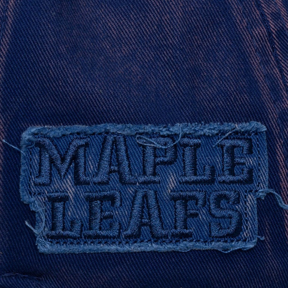Toronto Maple Leafs Mitchell & Ness Downtown Snow Wash Pro-Crown Adjustable Hat - Navy - NHL