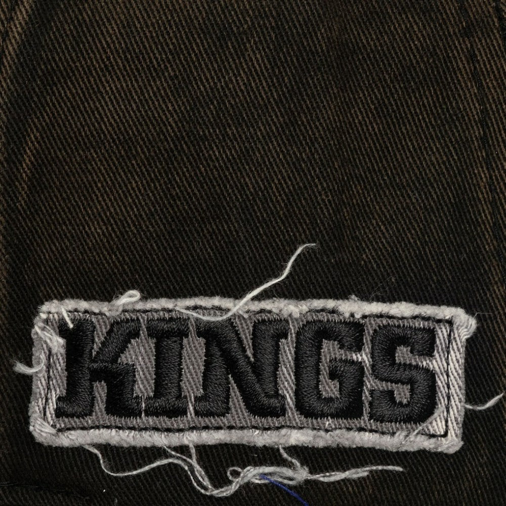 Los Angeles Kings Mitchell & Ness Downtown Snow Wash Pro-Crown Adjustable Hat - Black - NHL