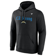 Los Angeles Chargers Unisex LA Strong Fleece Pullover Hoodie Black | Fanatics