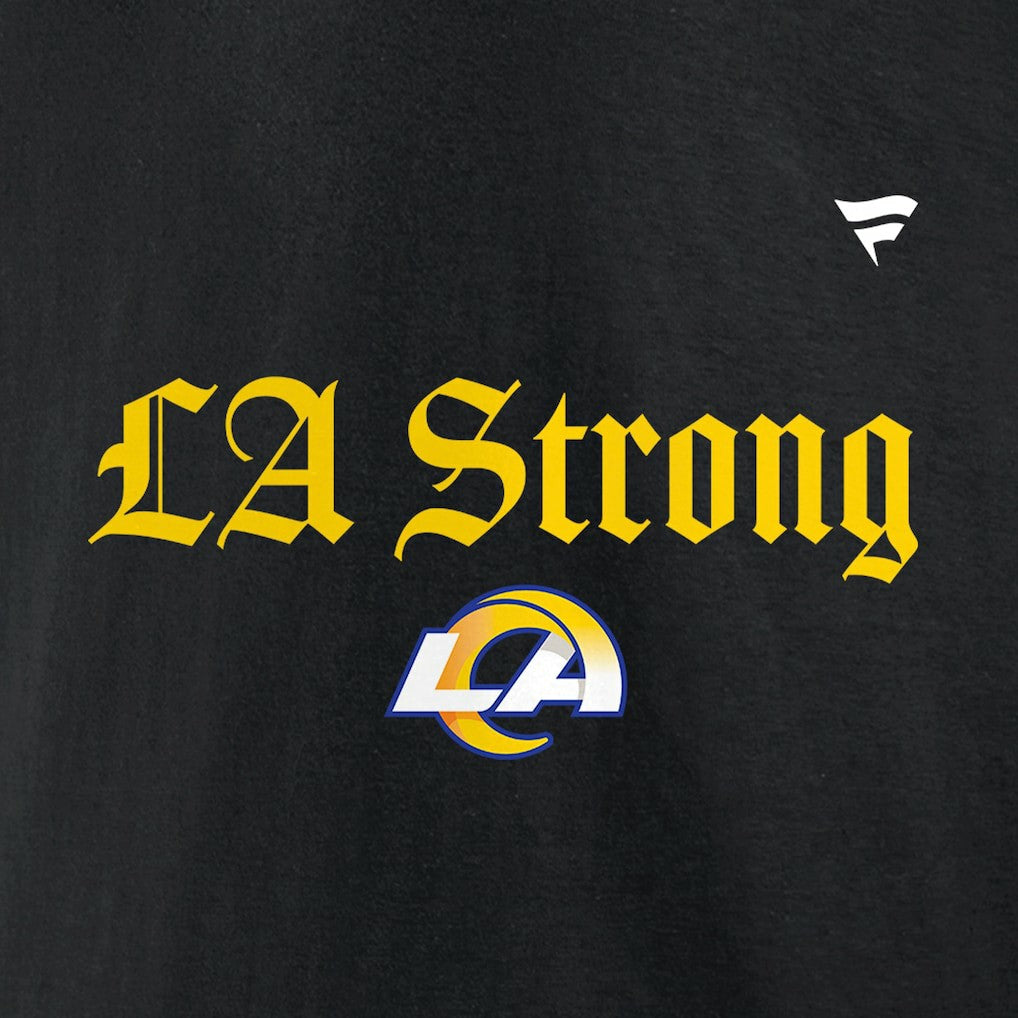 Los Angeles Rams Unisex LA Strong Fleece Pullover Hoodie Black | Fanatics