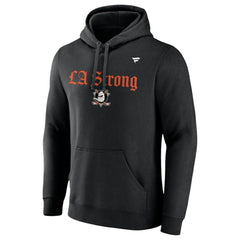 Anaheim Ducks Fanatics Unisex LA Strong Fleece Pullover Hoodie - Black - NHL