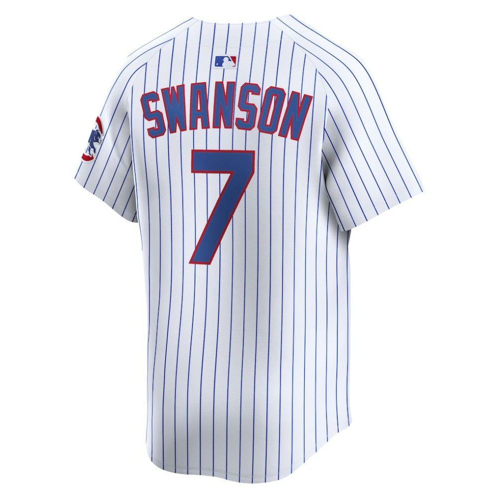 Dansby Swanson Chicago Cubs Nike Home Limited Player Jersey - MLB