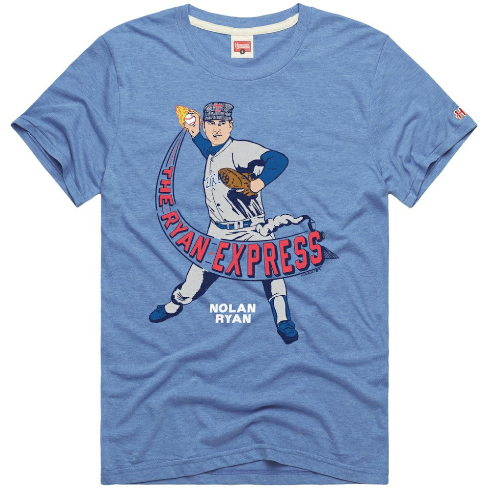 Nolan Ryan Texas Rangers Homage Graphic Player T-Shirt - MLB