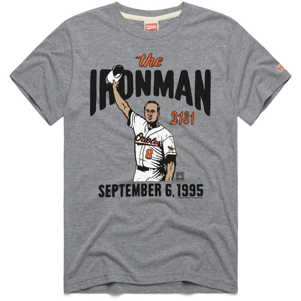 Cal Ripken Jr. Baltimore Orioles Homage Graphic Player T-Shirt - MLB