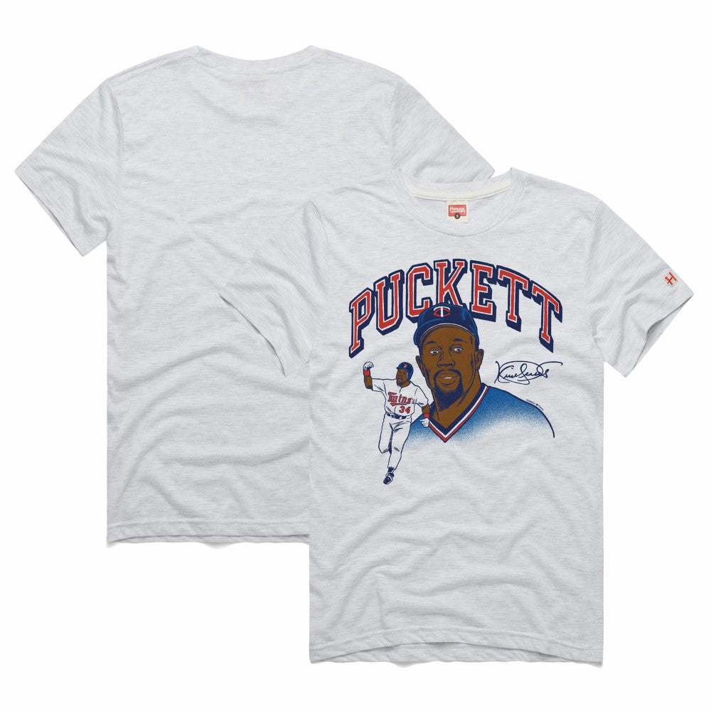 Kirby Puckett Minnesota Twins Homage Graphic Player Tri-Blend T-Shirt - MLB