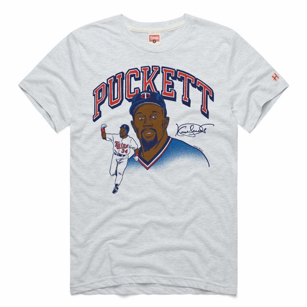 Kirby Puckett Minnesota Twins Homage Graphic Player Tri-Blend T-Shirt - MLB