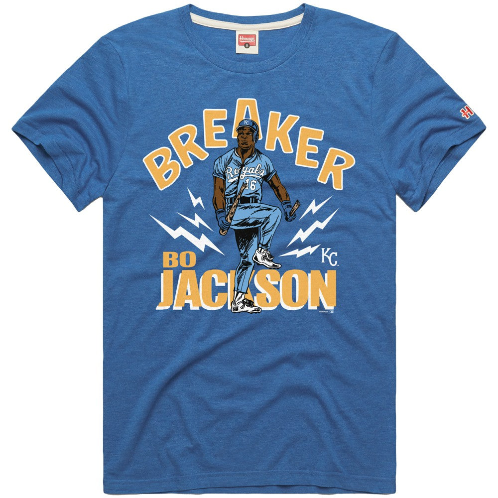 Bo Jackson Kansas City Royals Homage Graphic Player T-Shirt - MLB
