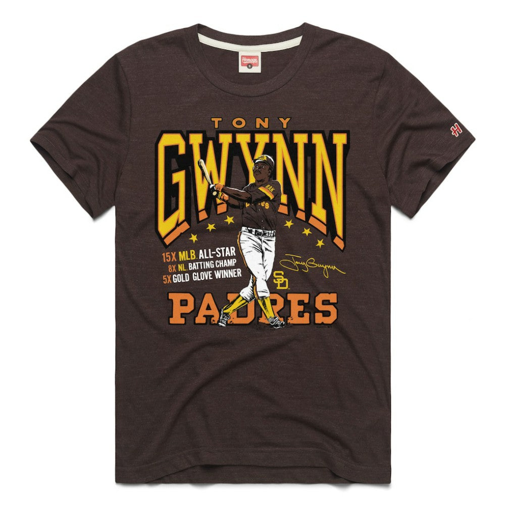 Tony Gwynn San Diego Padres Homage Graphic Player T-Shirt - MLB