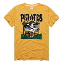 Roberto Clemente Pittsburgh Pirates Homage Graphic Player Tri-Blend T-Shirt - MLB