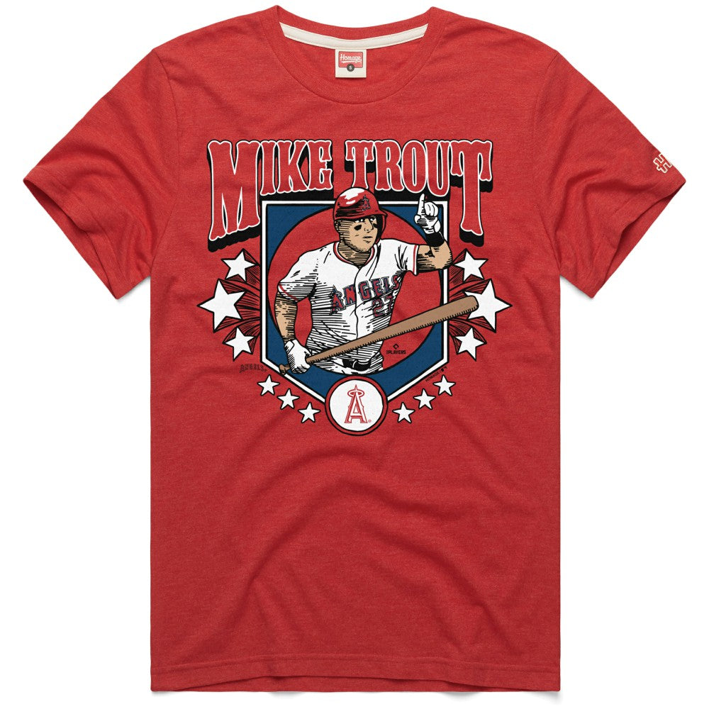 Mike Trout Los Angeles Angels Homage Graphic Player T-Shirt - MLB