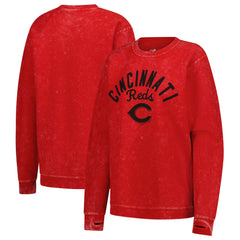Cincinnati Reds G-III 4Her by Carl Banks Women's Comfy Cord Pullover Sweatshirt - MLB