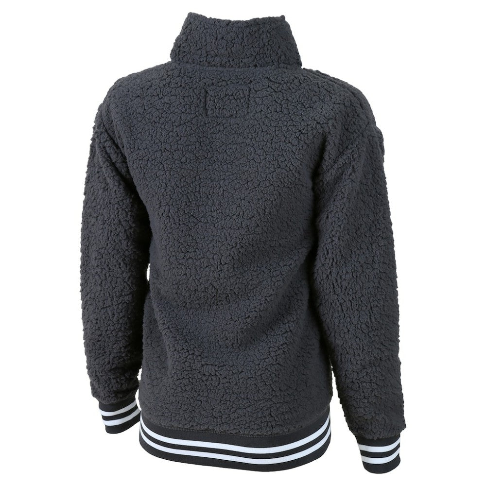 Los Angeles Dodgers G-III 4Her by Carl Banks Women's Play Action Sherpa Fleece Quarter-Zip Jacket - MLB