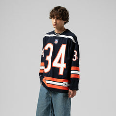Walter Payton Chicago Bears Maxxed Out Fashion Hockey Jersey Navy | Mitchell & Ness