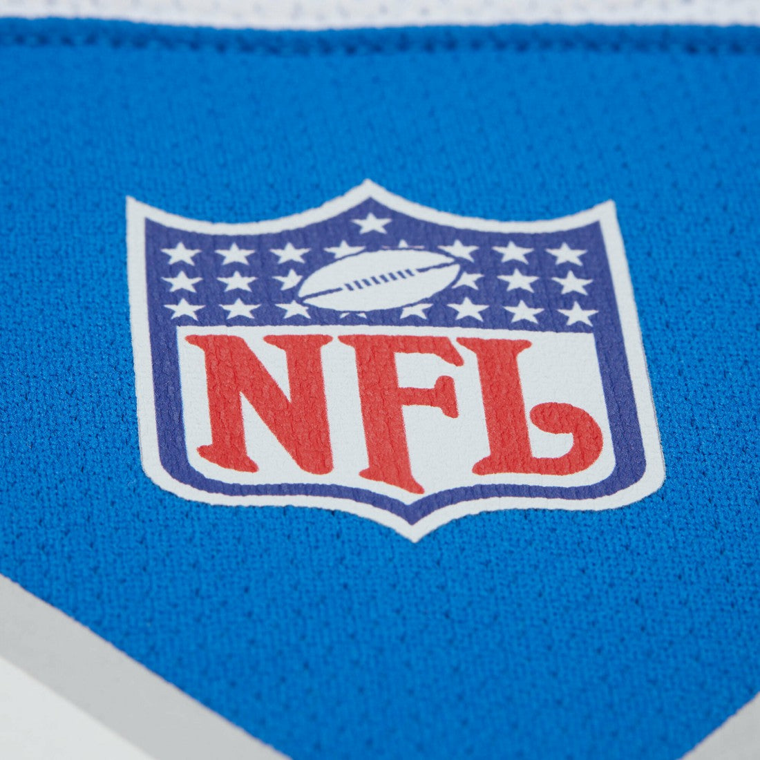 Barry Sanders Detroit Lions Maxxed Out Fashion Hockey Jersey Blue | Mitchell & Ness