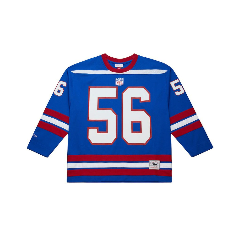 Lawrence Taylor New York Giants Maxxed Out Fashion Hockey Jersey Royal | Mitchell & Ness