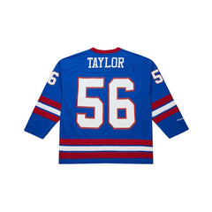 Lawrence Taylor New York Giants Maxxed Out Fashion Hockey Jersey Royal | Mitchell & Ness