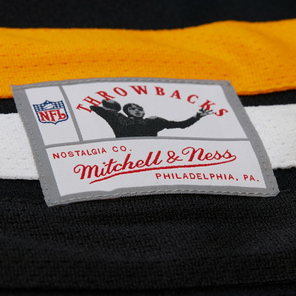 Troy Polamalu Pittsburgh Steelers Maxxed Out Fashion Hockey Jersey Black | Mitchell & Ness